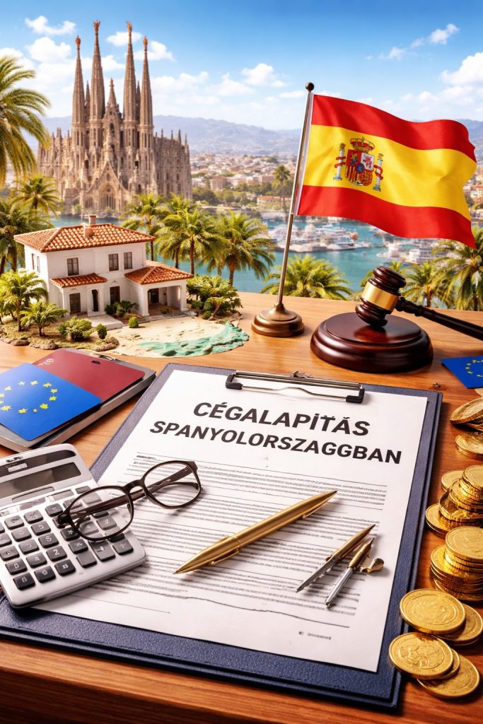 spanyol cégalapítás